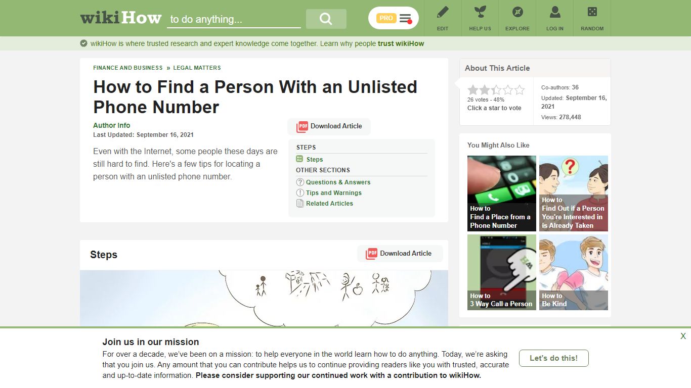 How to Find a Person With an Unlisted Phone Number: 7 Steps - wikiHow